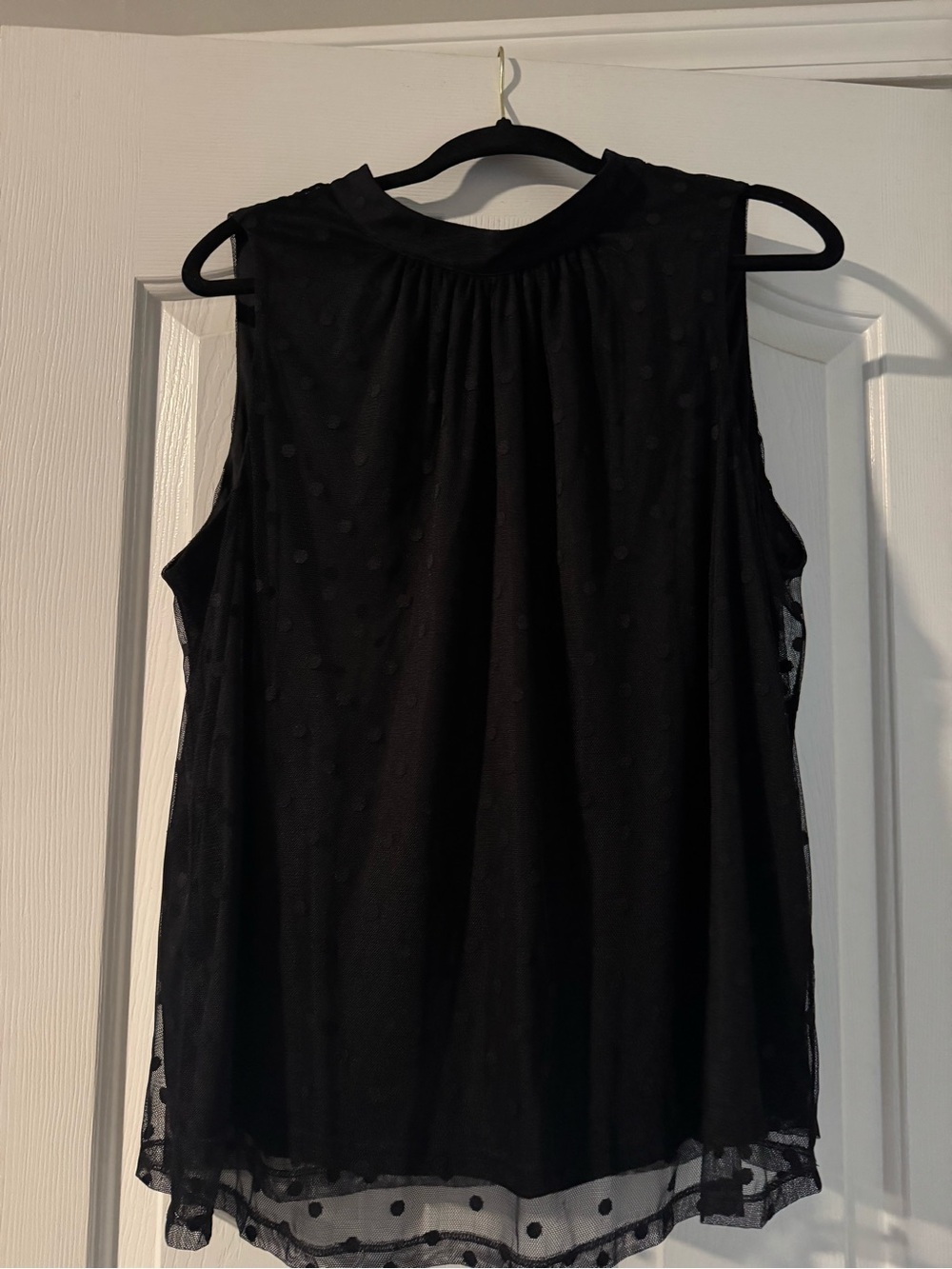 Bomi Textured Dot Knit Top